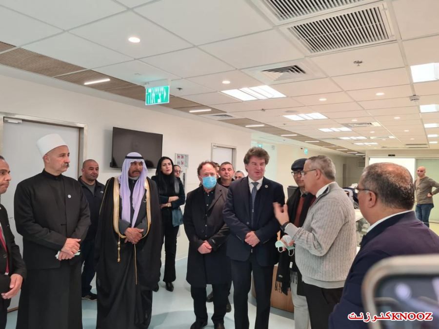 مجلس السلام العالمي ضيف على المستشفى الفرنسي في الناصرة